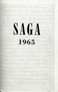 Saga: Tímarit Sögufélags 1965-1967 V: I