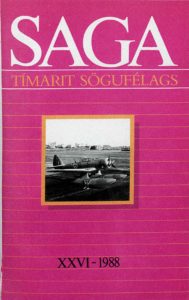 Saga: Tímarit Sögufélags 1988 XXVI