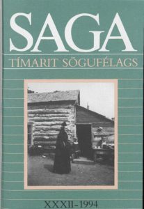 Saga: Tímarit Sögufélags 1994 XXXII