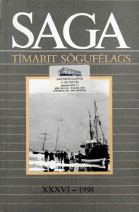 Saga: Tímarit Sögufélags 1998 XXXVI