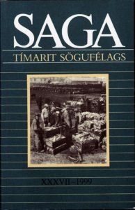 Saga: Tímarit Sögufélags 1999 XXXVII
